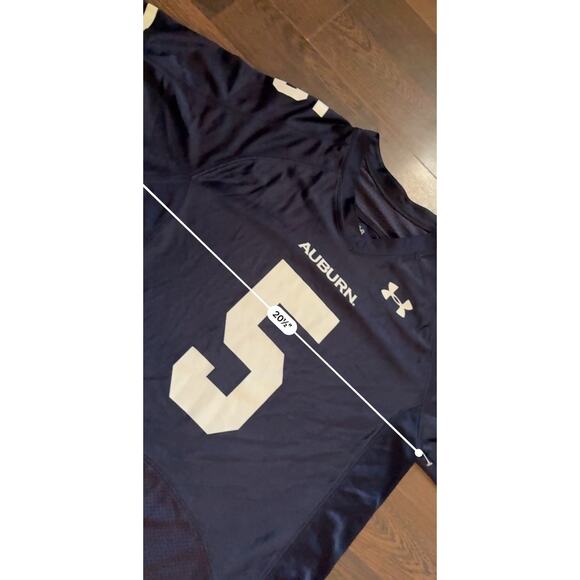 Derrick Brown Auburn Tigers Under Armour Replica Alumni Jersey - Navy Sz Small - Picture 11 of 11